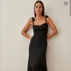 Reformation Nikita Dress in Navy